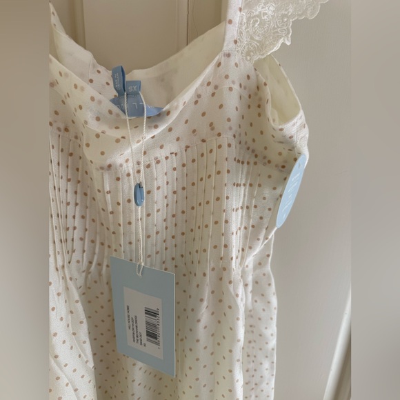 Hill House Home The Beckham Dress - Sand Dot Size XSSand Dot / XS - Picture 5 of 6